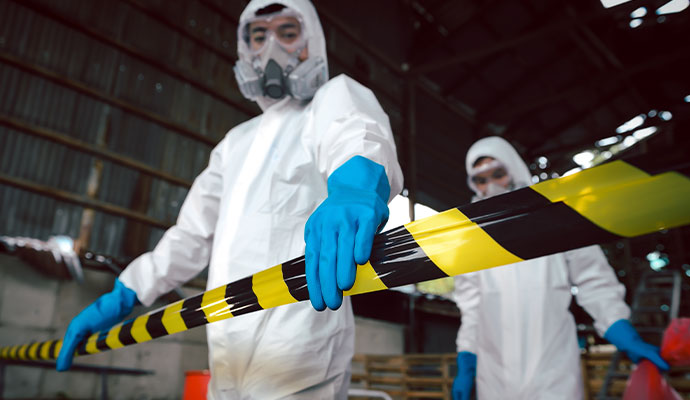 Accident cleaning service