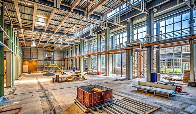 Reconstructing commercial property