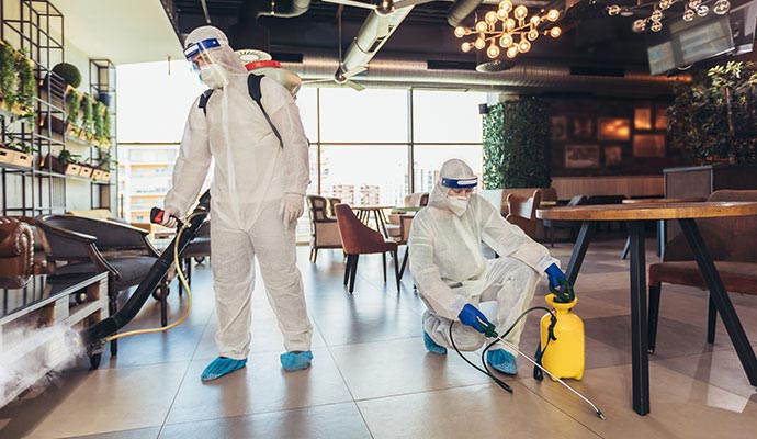 Restaurant disinfecting service