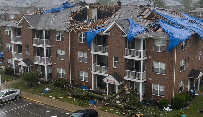 Multifamily Property Damage Restoration in Charlotte