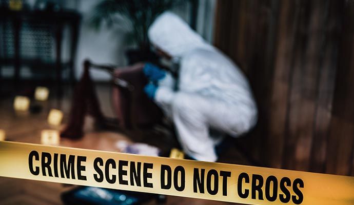 Crime scene cleanup service