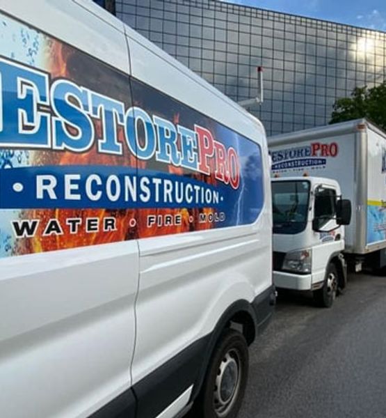 RestorePro Reconstruction service vehicle