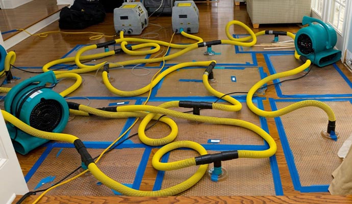 Water damage restoration equipments