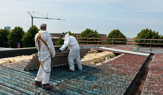 Professional asbestos removal service