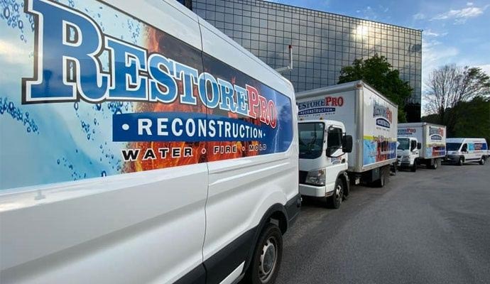 RestorePro Reconstruction service van