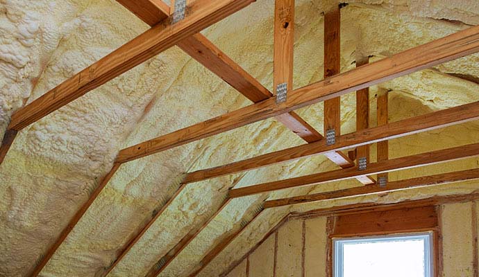 Insulated attic